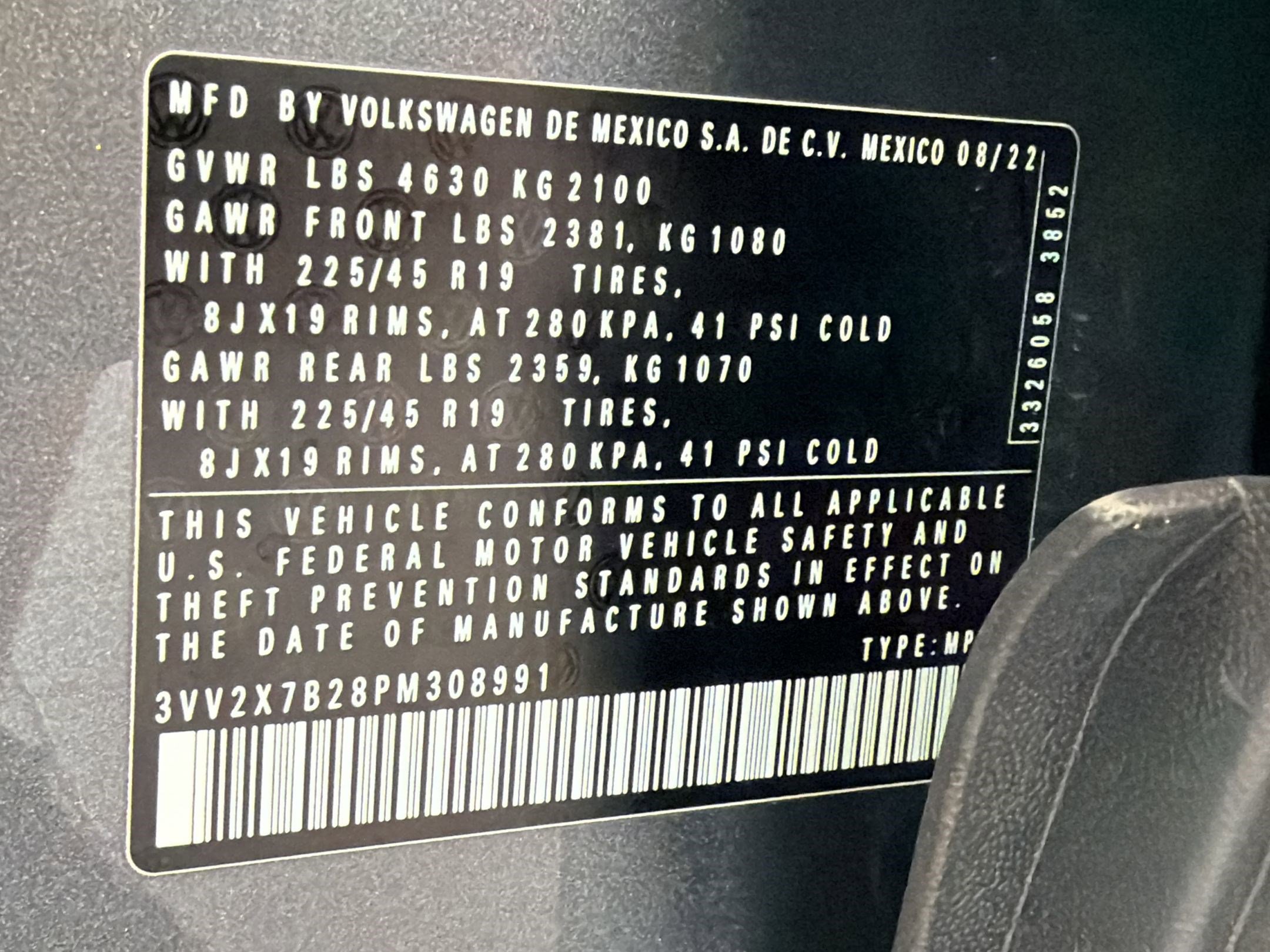 Certified 2023 Volkswagen Taos SEL AWD/4WD image 20