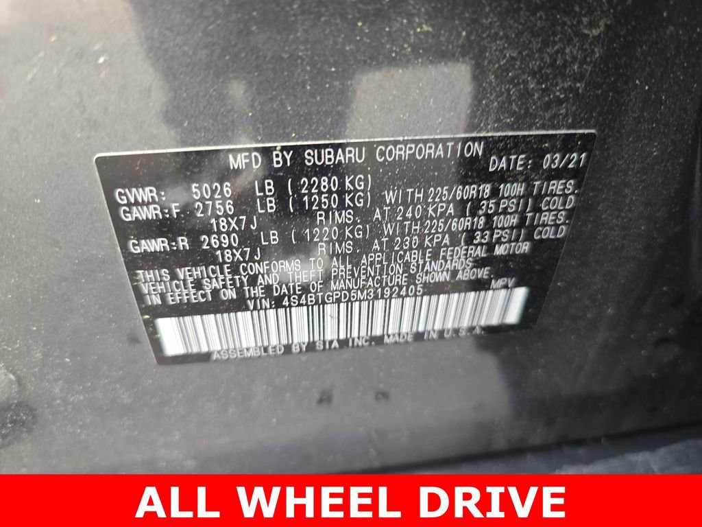 Used 2021 Subaru Outback Touring XT image 35