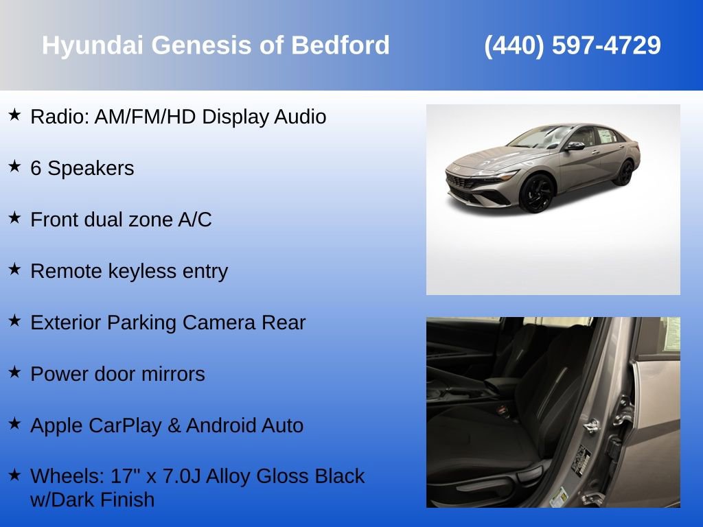 Certified 2026 Hyundai Elantra Sport FWD image 7