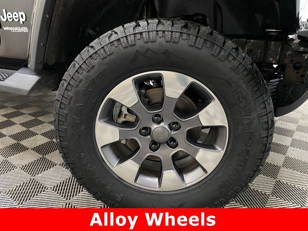 Used 2018 Jeep Wrangler Unlimited Sahara w/ LED Lighting Group image 46