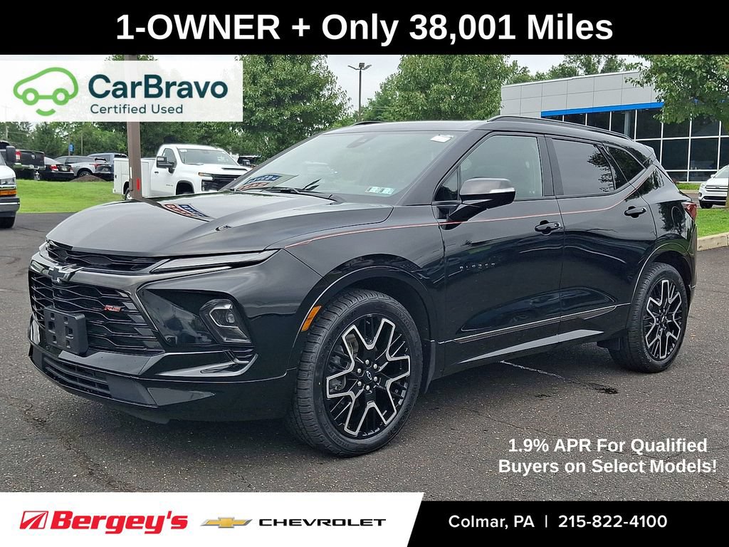 Certified 2023 Chevrolet Blazer RS w/ Driver Confidence II Package AWD/4WD image 1