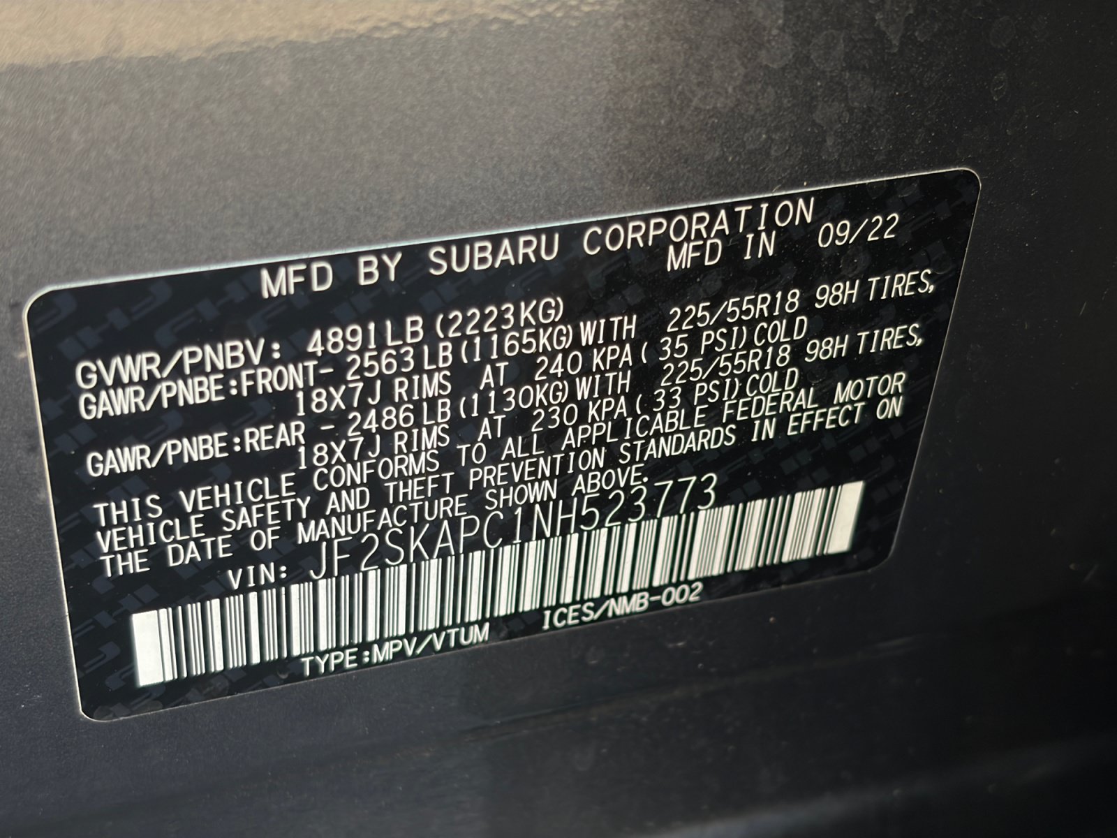Used 2022 Subaru Forester Limited AWD/4WD image 38
