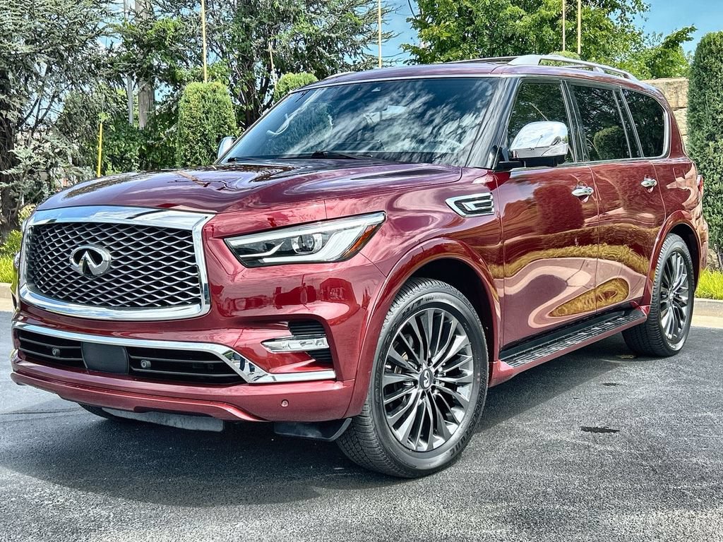 Used 2022 INFINITI QX80 Sensory w/ Cargo Package AWD/4WD image 1