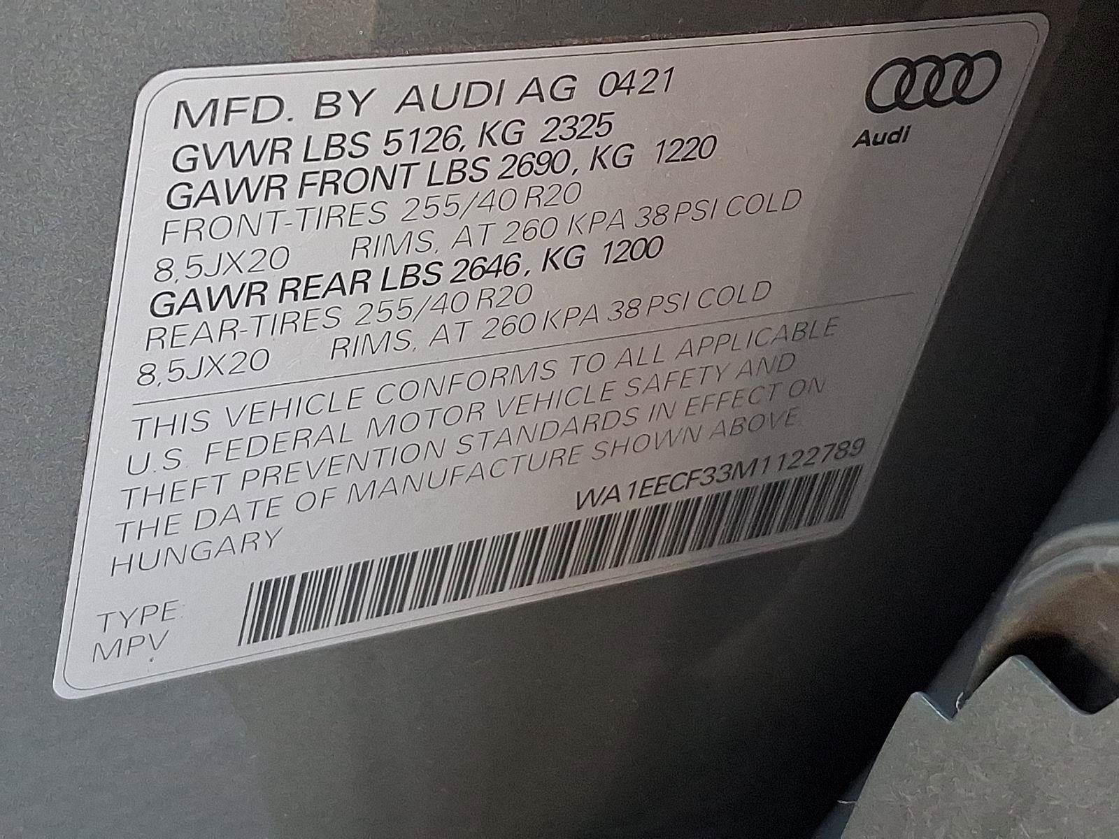Used 2021 Audi Q3 2.0T Premium Plus w/ Premium Plus Package AWD/4WD image 27