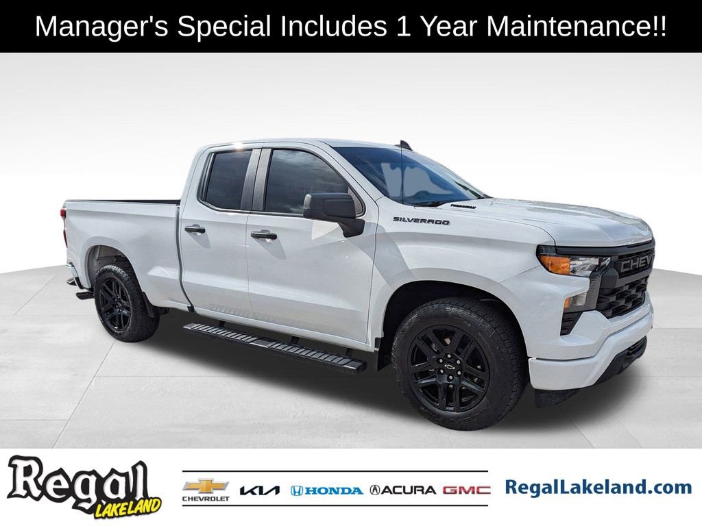 Certified 2025 Chevrolet Silverado 1500 Custom w/ Turbomax Blackout Package