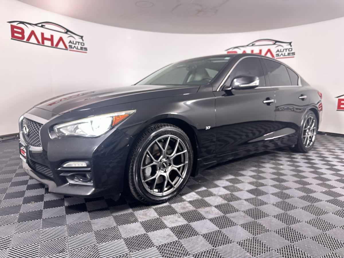 Used 2015 INFINITI Q50 AWD w/ Navigation Package image 2