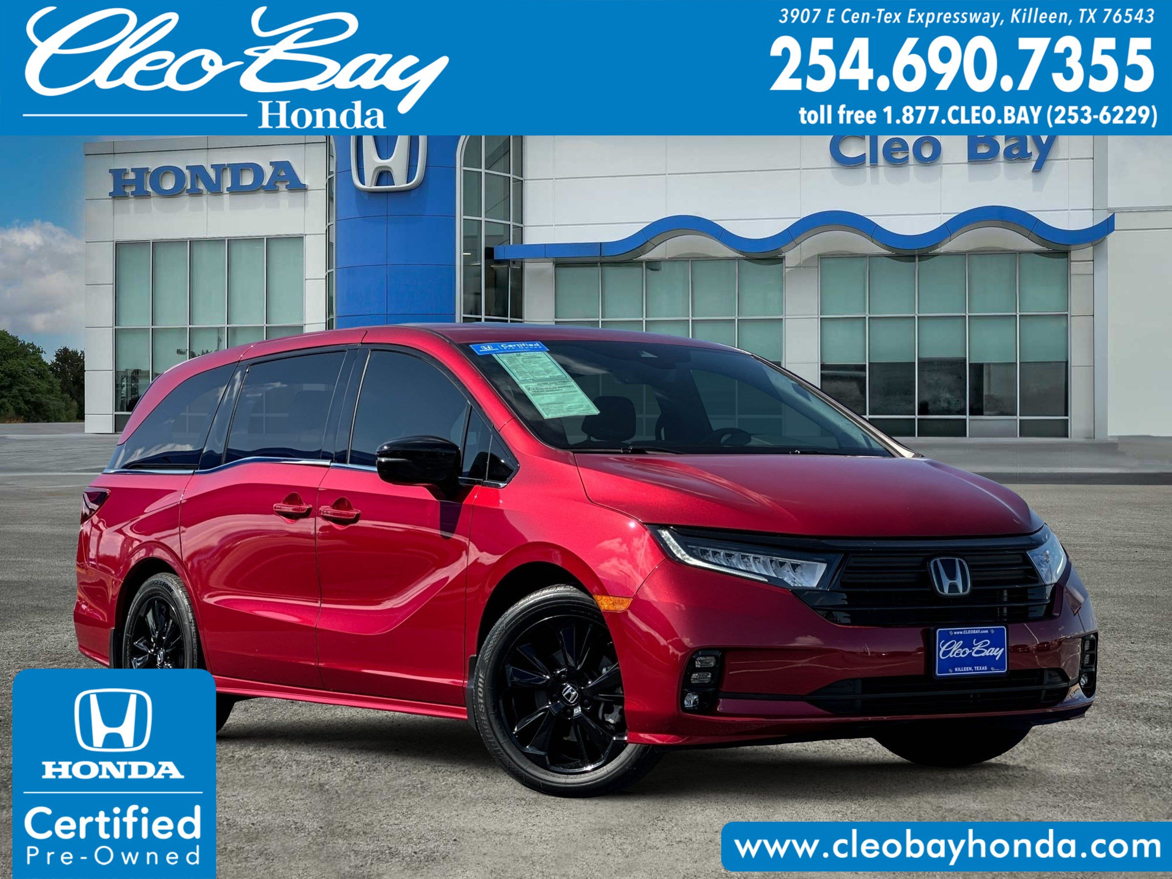 Certified 2024 Honda Odyssey Sport