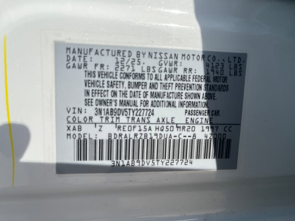 New 2026 Nissan Sentra SR w/ SR Premium Package FWD image 31
