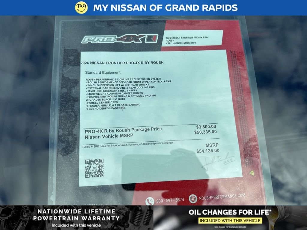 New 2026 Nissan Frontier PRO-4X w/ Pro Premium Package image 13