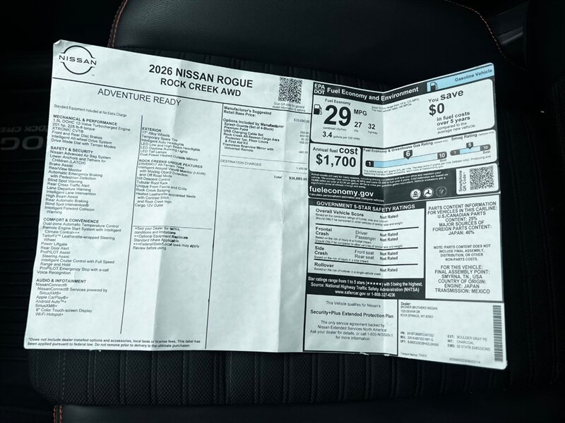 Used 2026 Nissan Rogue SV AWD/4WD image 43