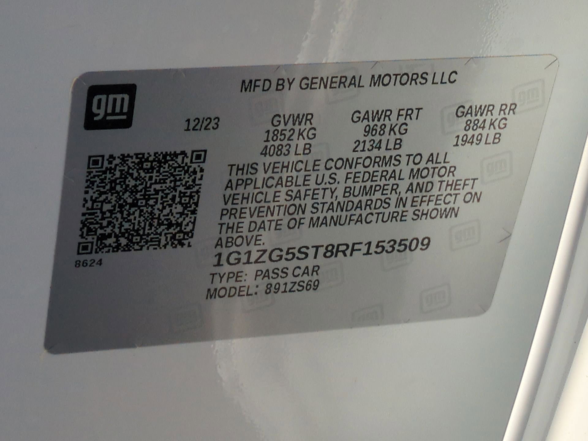 Used 2024 Chevrolet Malibu RS w/ LPO, Floor Liner Package FWD image 34