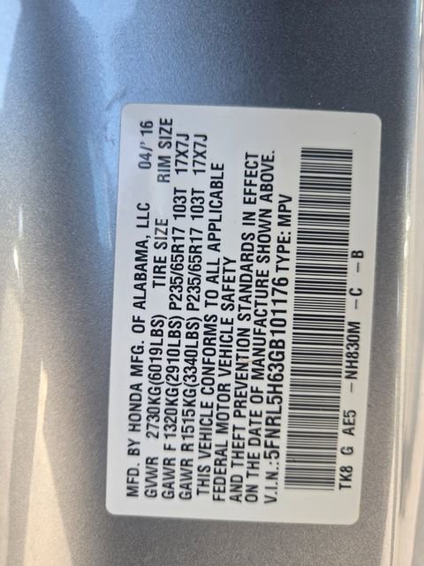 Used 2016 Honda Odyssey EX-L image 25