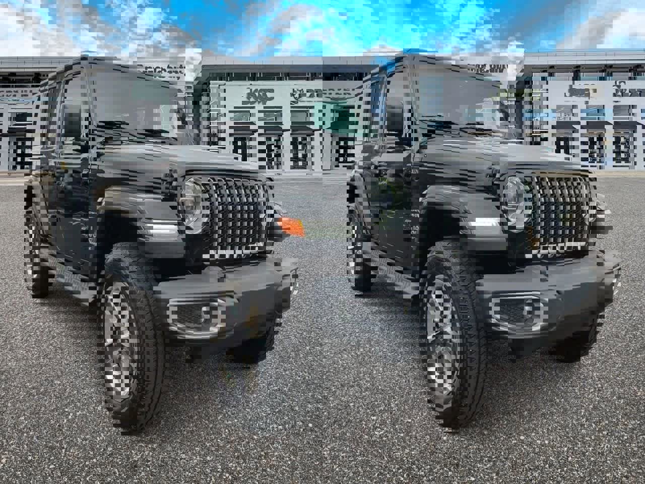 Used 2019 Jeep Wrangler Unlimited Sahara w/ LED Lighting Group image 2