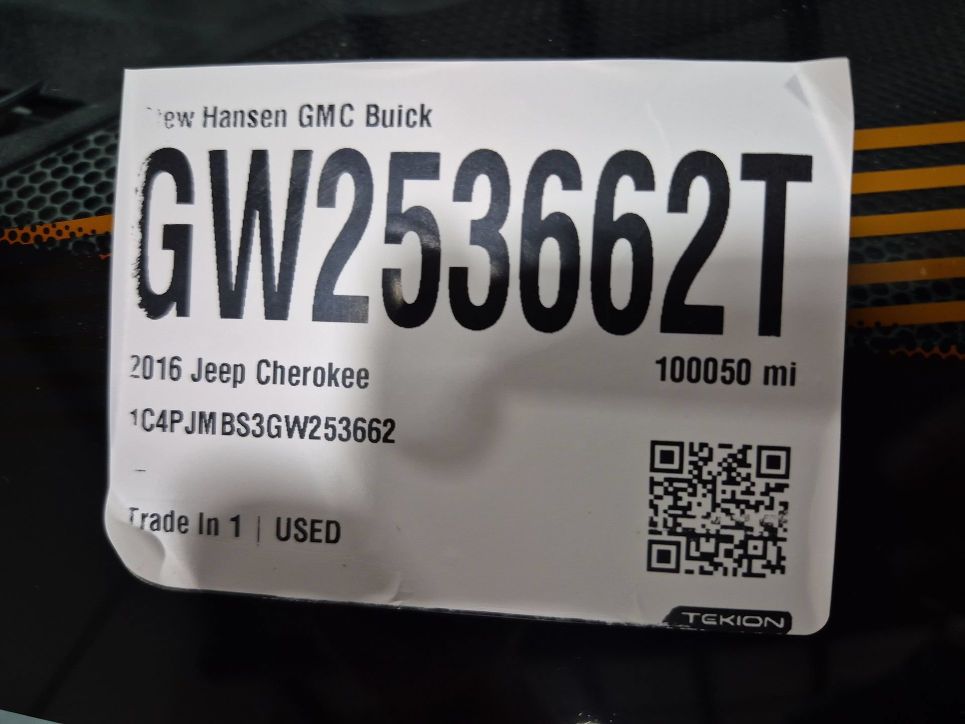 Used 2016 Jeep Cherokee Trailhawk w/ Comfort/Convenience Group AWD/4WD image 33