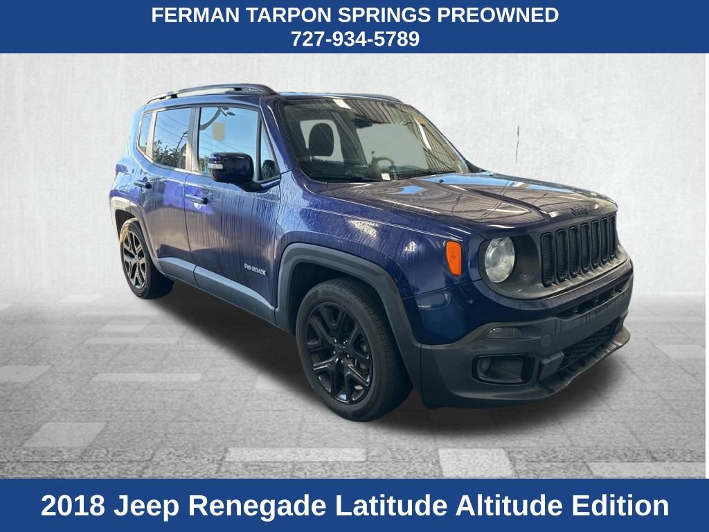 Used 2018 Jeep Renegade Altitude w/ Advanced Technology Group