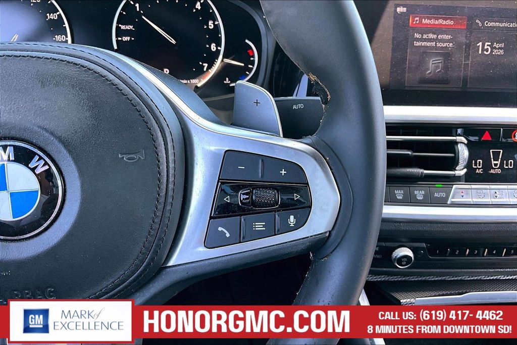 Used 2020 BMW 330i Sedan w/ M Sport Package RWD image 11