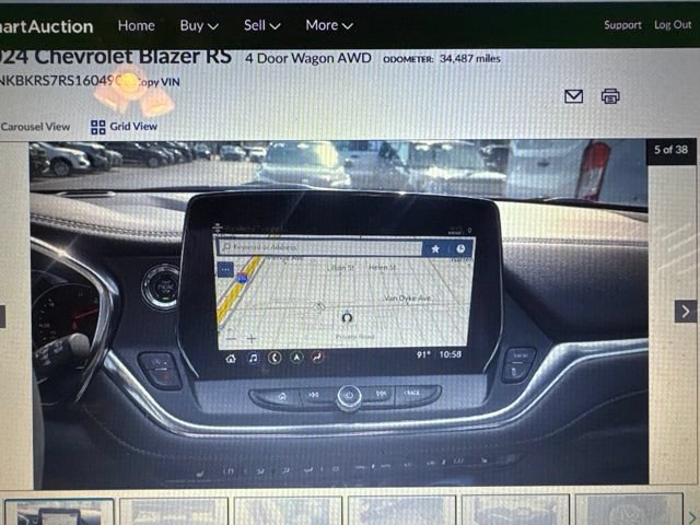 Used 2024 Chevrolet Blazer RS w/ LPO, Floor Liner Package AWD/4WD video 3