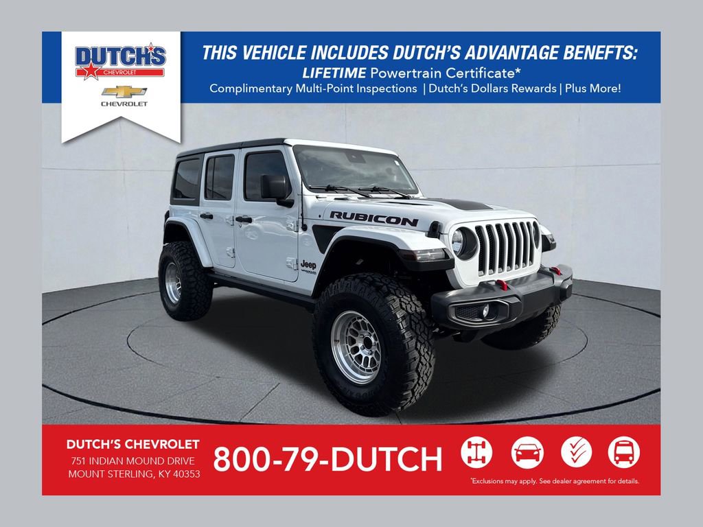 Used 2021 Jeep Wrangler Unlimited Rubicon AWD/4WD image 1