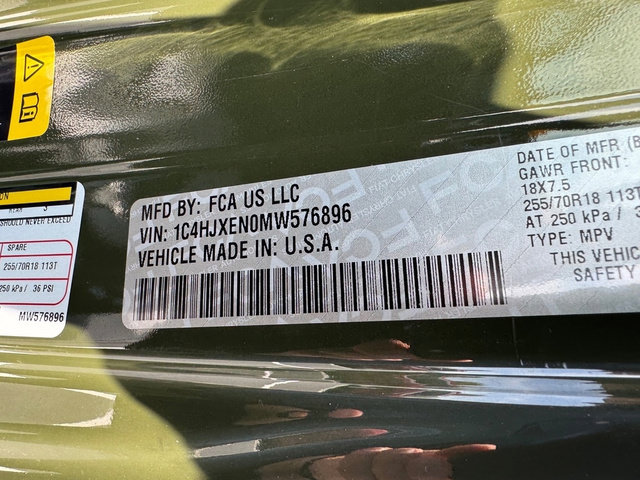 Used 2021 Jeep Wrangler Unlimited Sahara AWD/4WD image 30