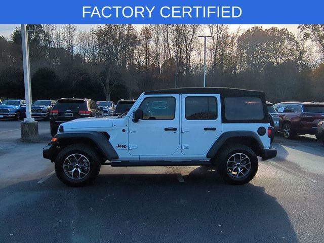 Certified 2024 Jeep Wrangler Sport S image 2