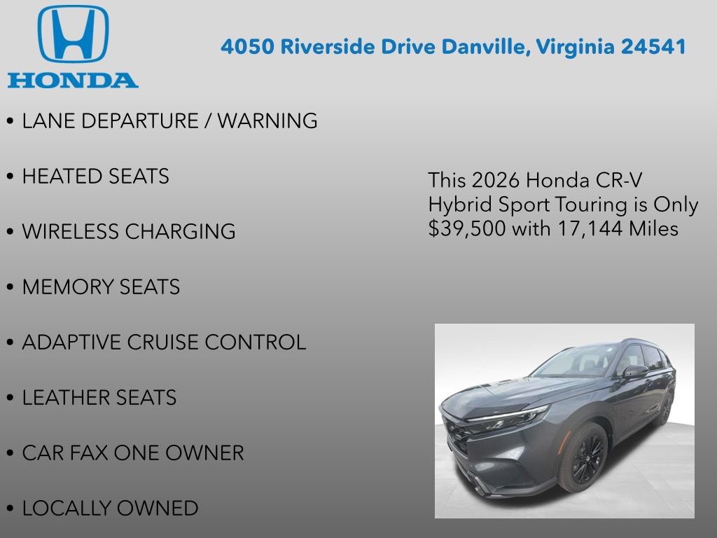 Used 2026 Honda CR-V Sport Touring image 12