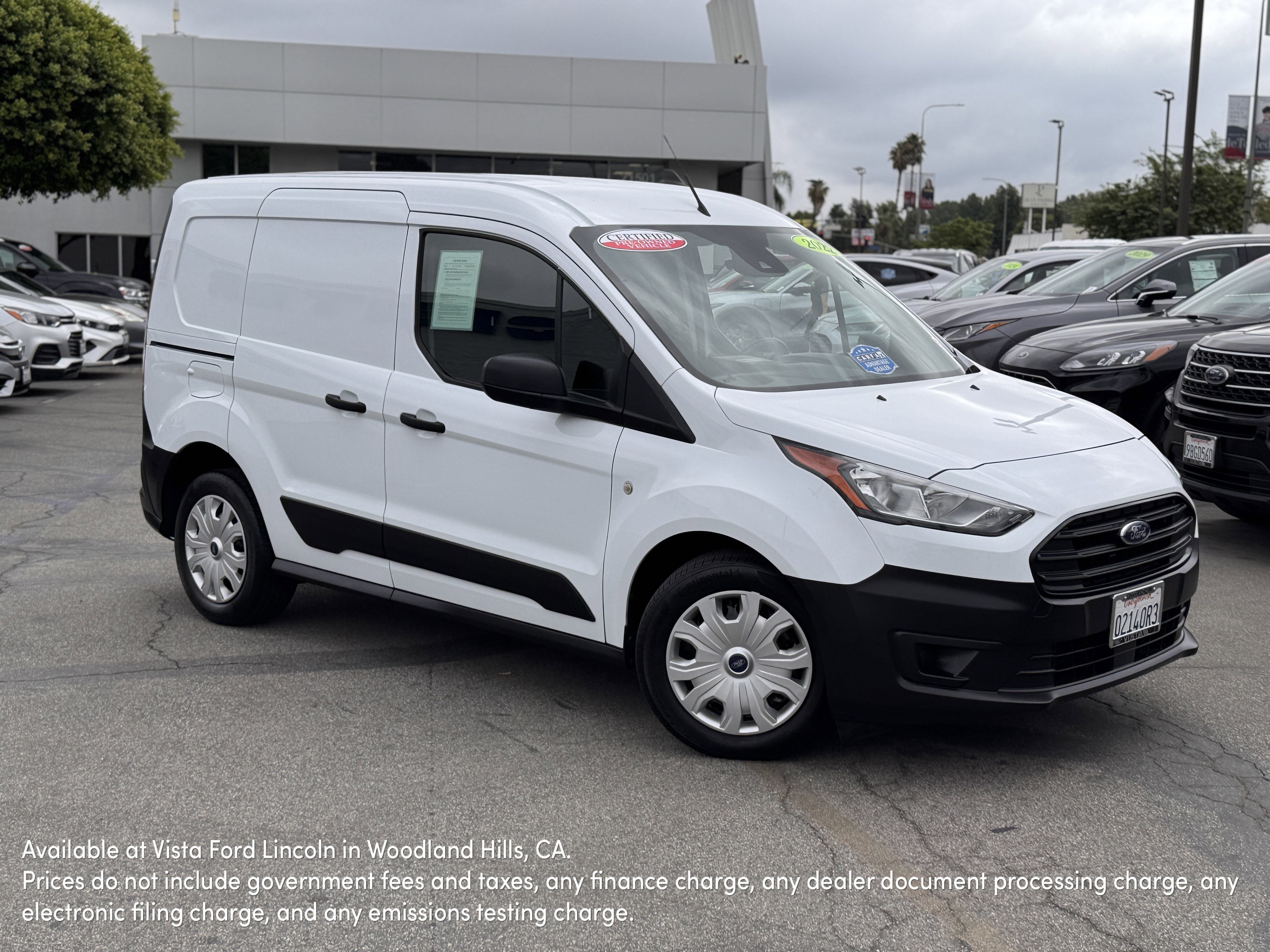 Certified 2022 Ford Transit Connect XL