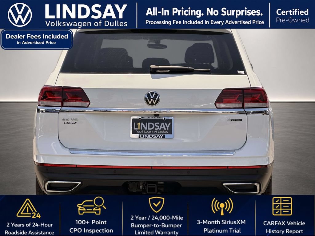 Certified 2023 Volkswagen Atlas SE AWD/4WD image 6
