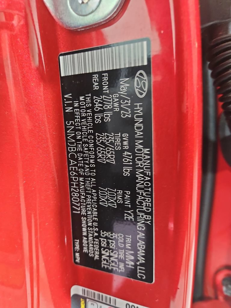Used 2023 Hyundai Tucson SEL AWD/4WD image 29