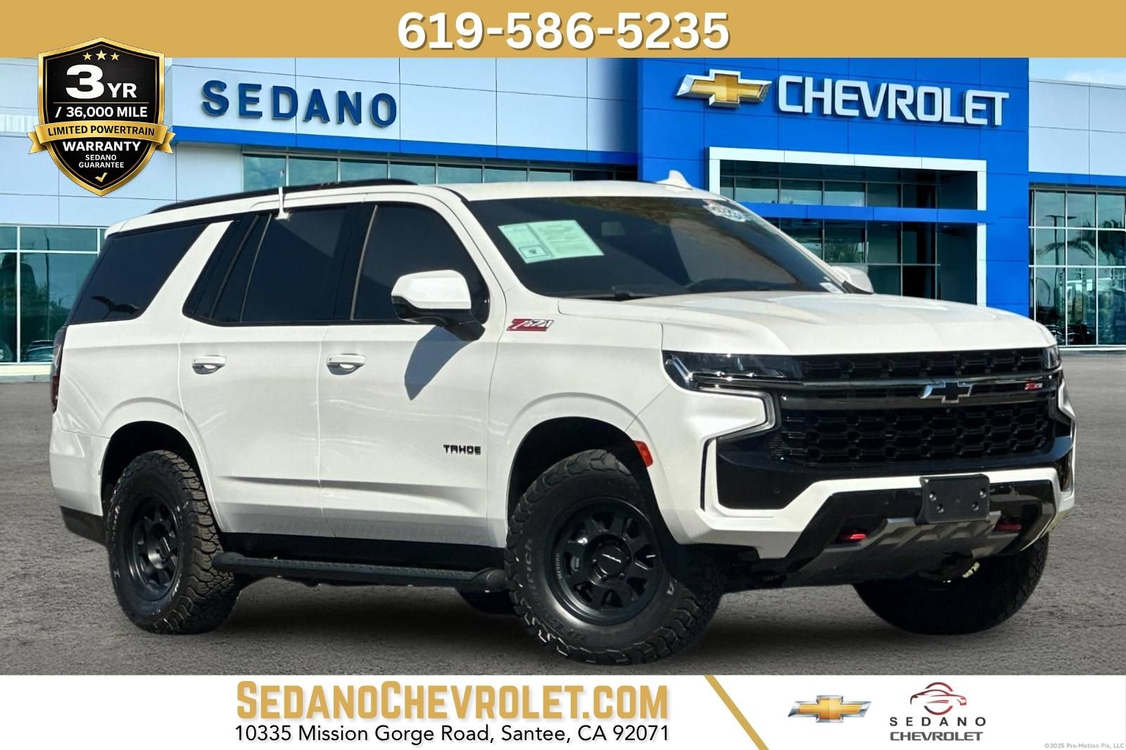 Used 2021 Chevrolet Tahoe Z71 w/ Luxury Package AWD/4WD image 1