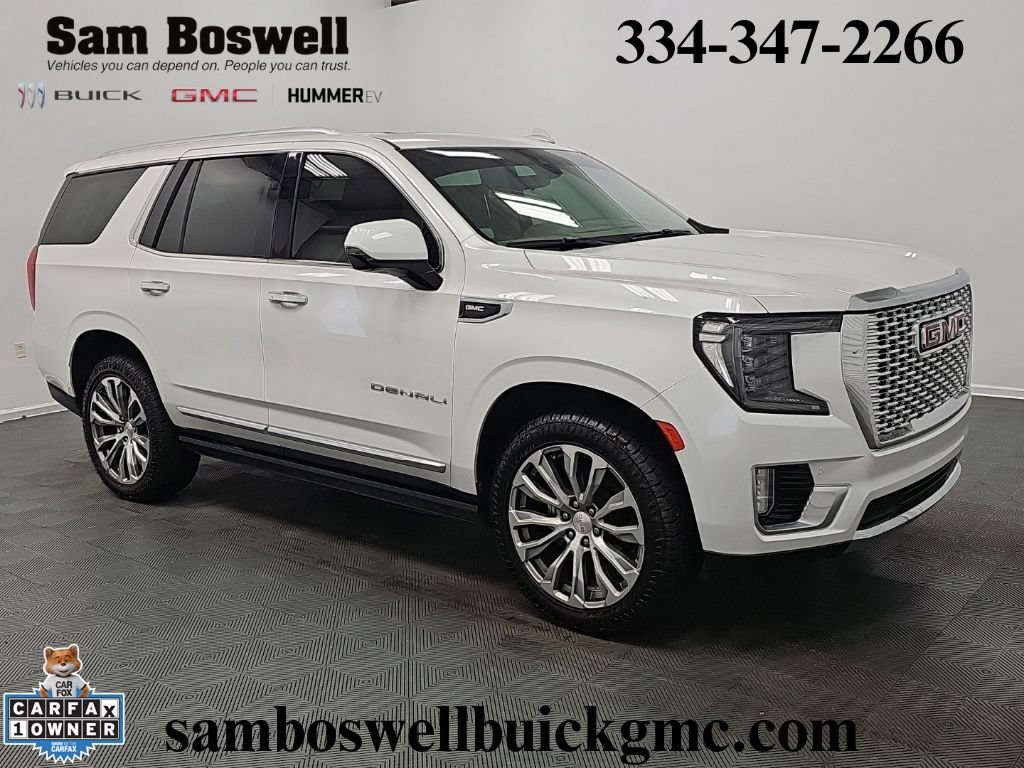 Used 2022 GMC Yukon Denali w/ Advanced Technology Package RWD image 1