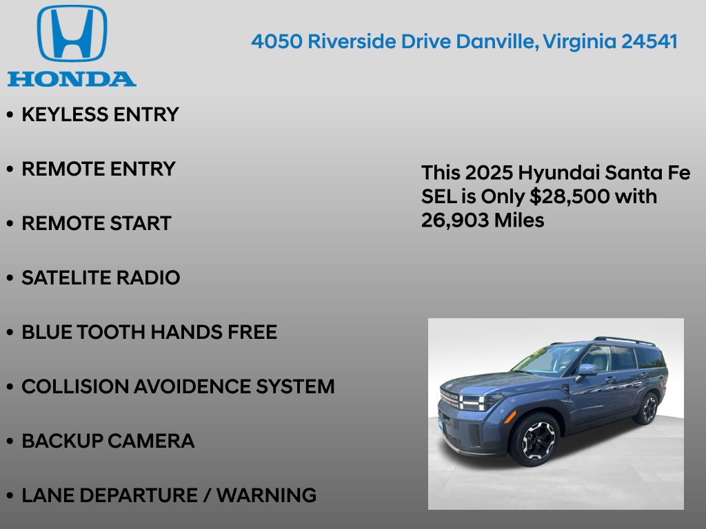Used 2025 Hyundai Santa Fe SEL FWD image 7