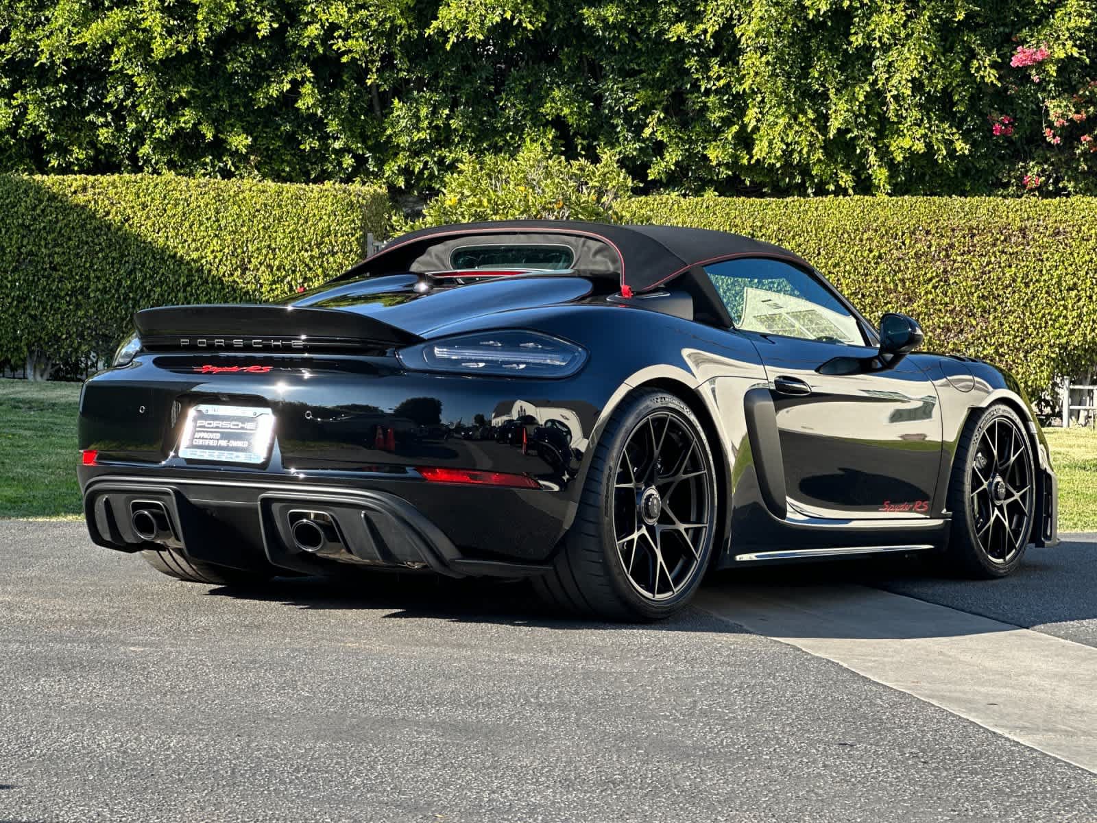 Certified 2025 Porsche 718 Boxster Spyder RS RWD image 7