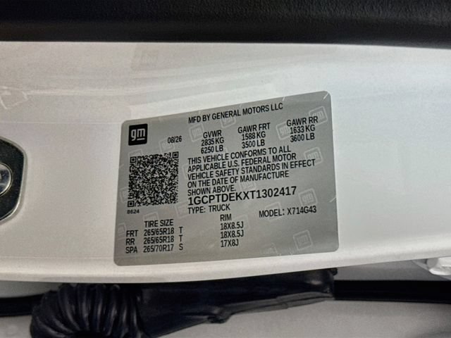 New 2026 Chevrolet Colorado Z71 w/ Technology Package AWD/4WD image 33