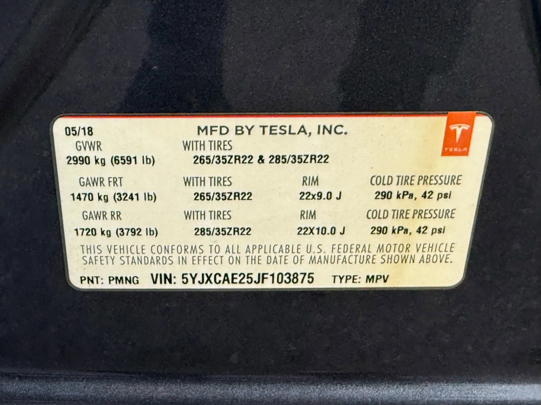 Used 2018 Tesla Model X 75D image 41