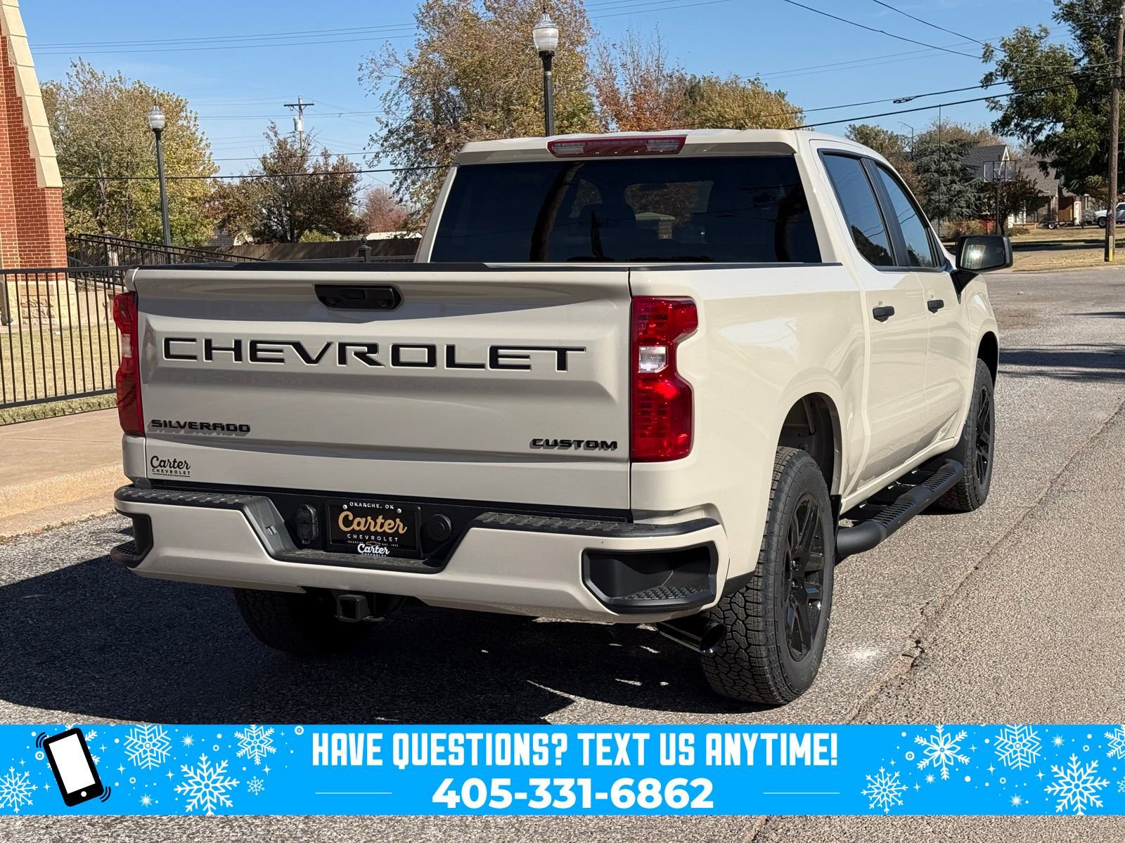 New 2026 Chevrolet Silverado 1500 Custom w/ Turbomax Blackout Package image 12