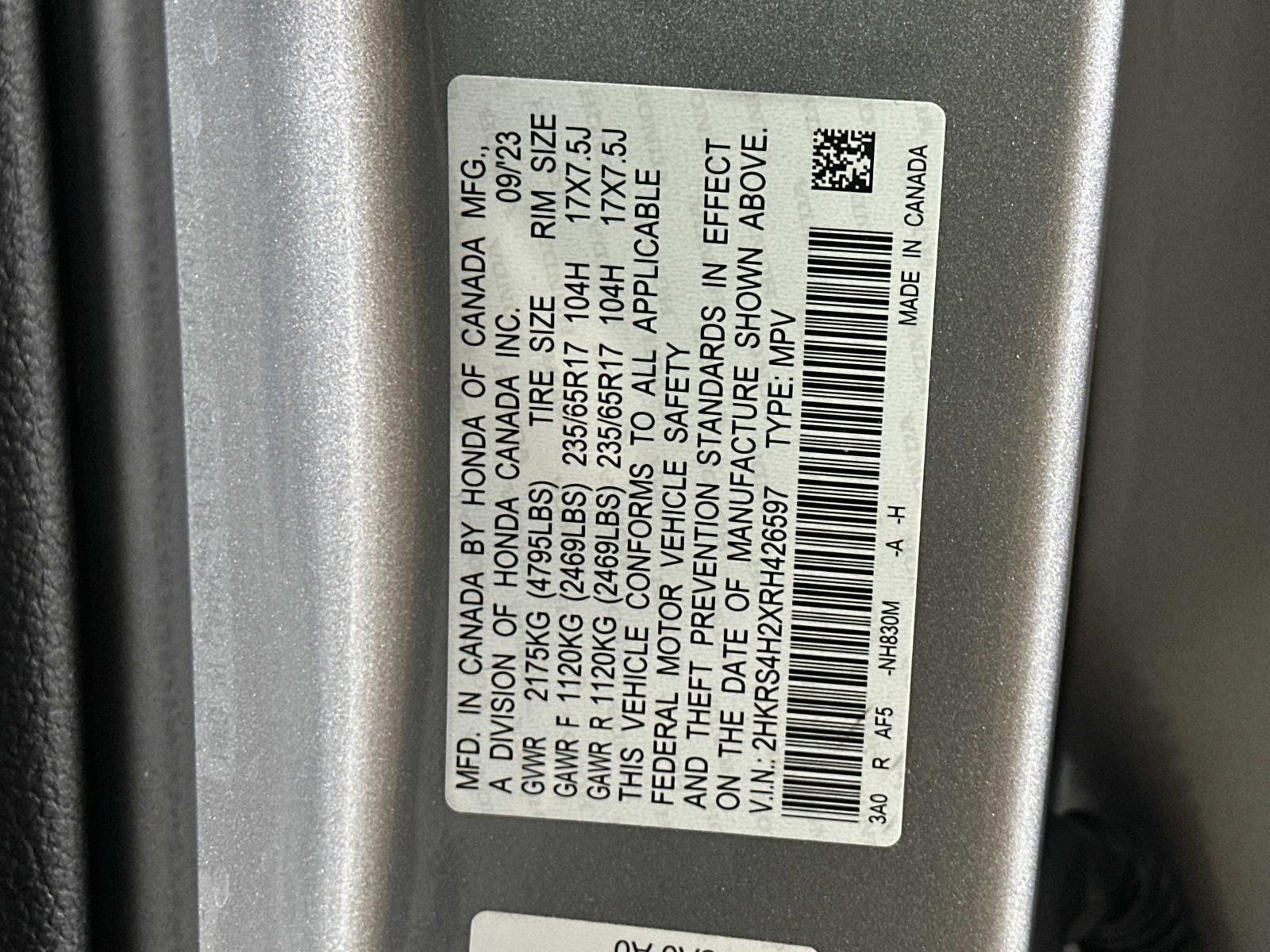 Certified 2024 Honda CR-V LX image 30