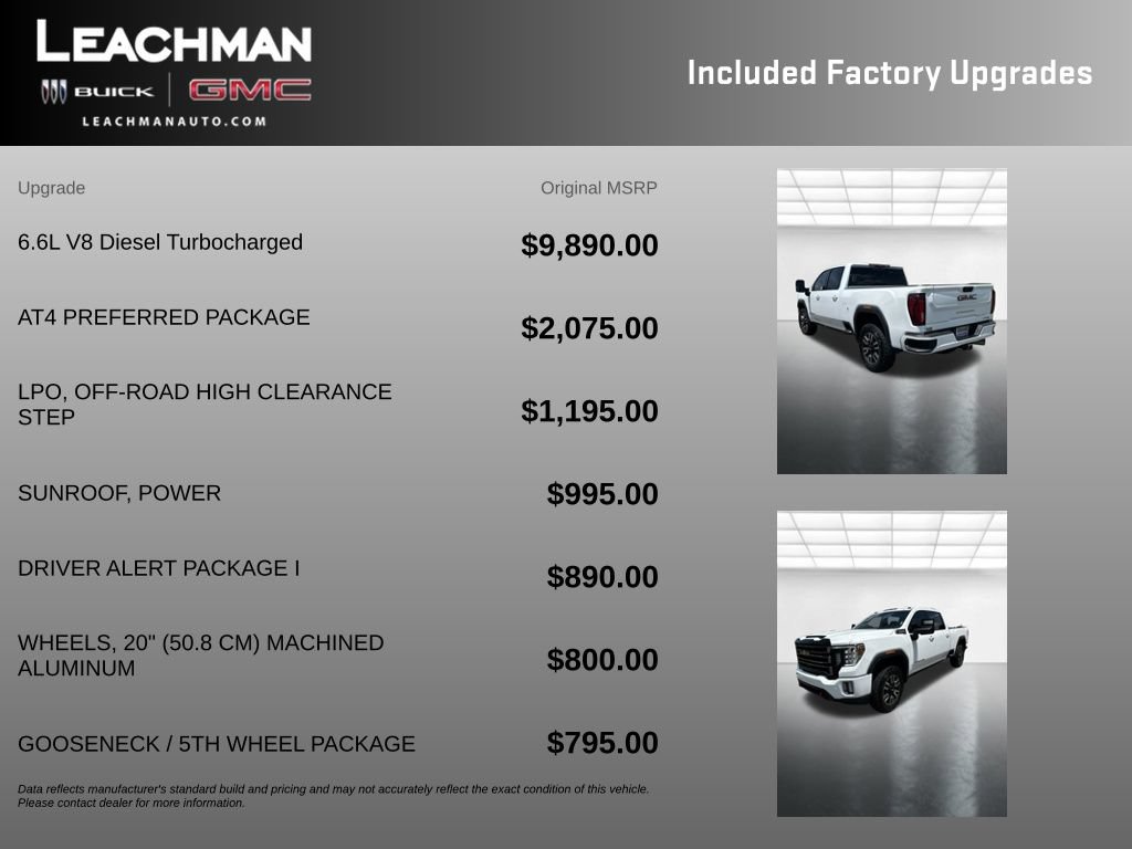 Used 2023 GMC Sierra 2500 AT4 w/ AT4 Preferred Package AWD/4WD image 11