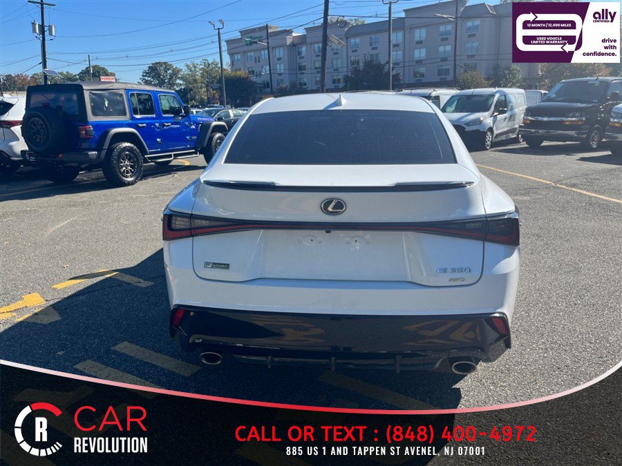 Used 2021 Lexus IS 350 F Sport w/ Accessory Package AWD/4WD image 7