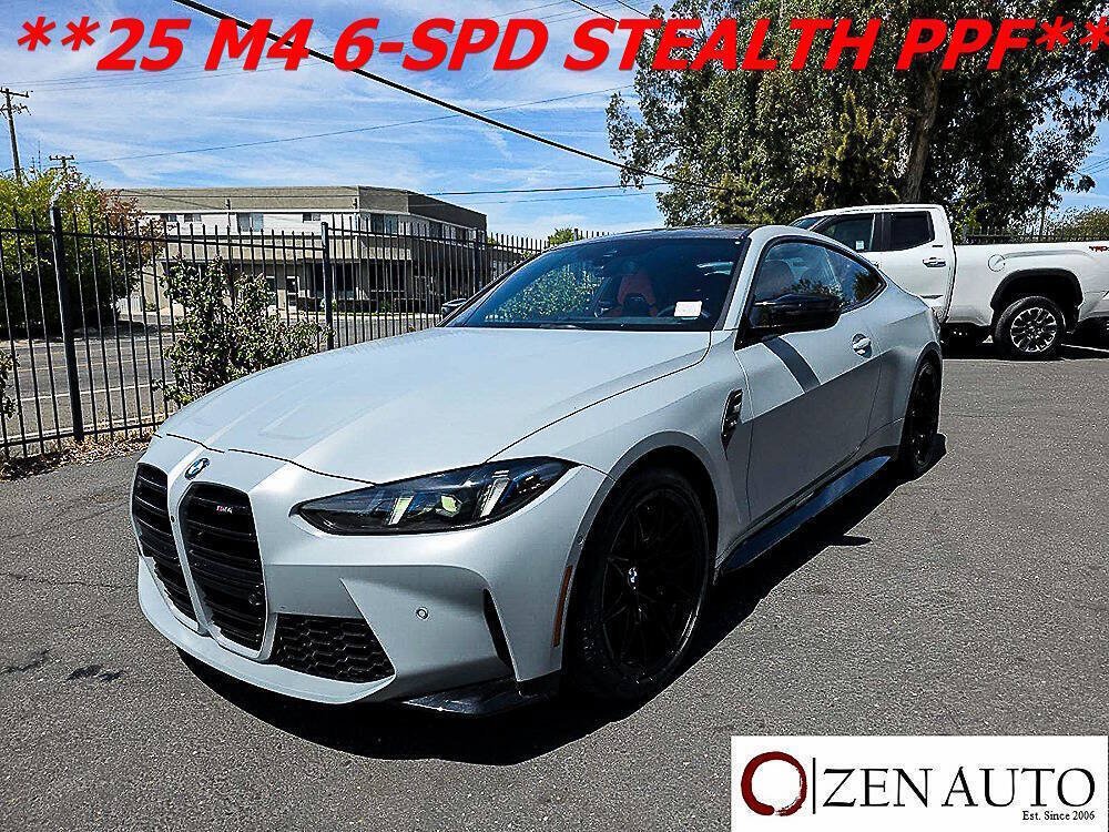 Used 2025 BMW M4 Coupe w/ Executive Package RWD image 1