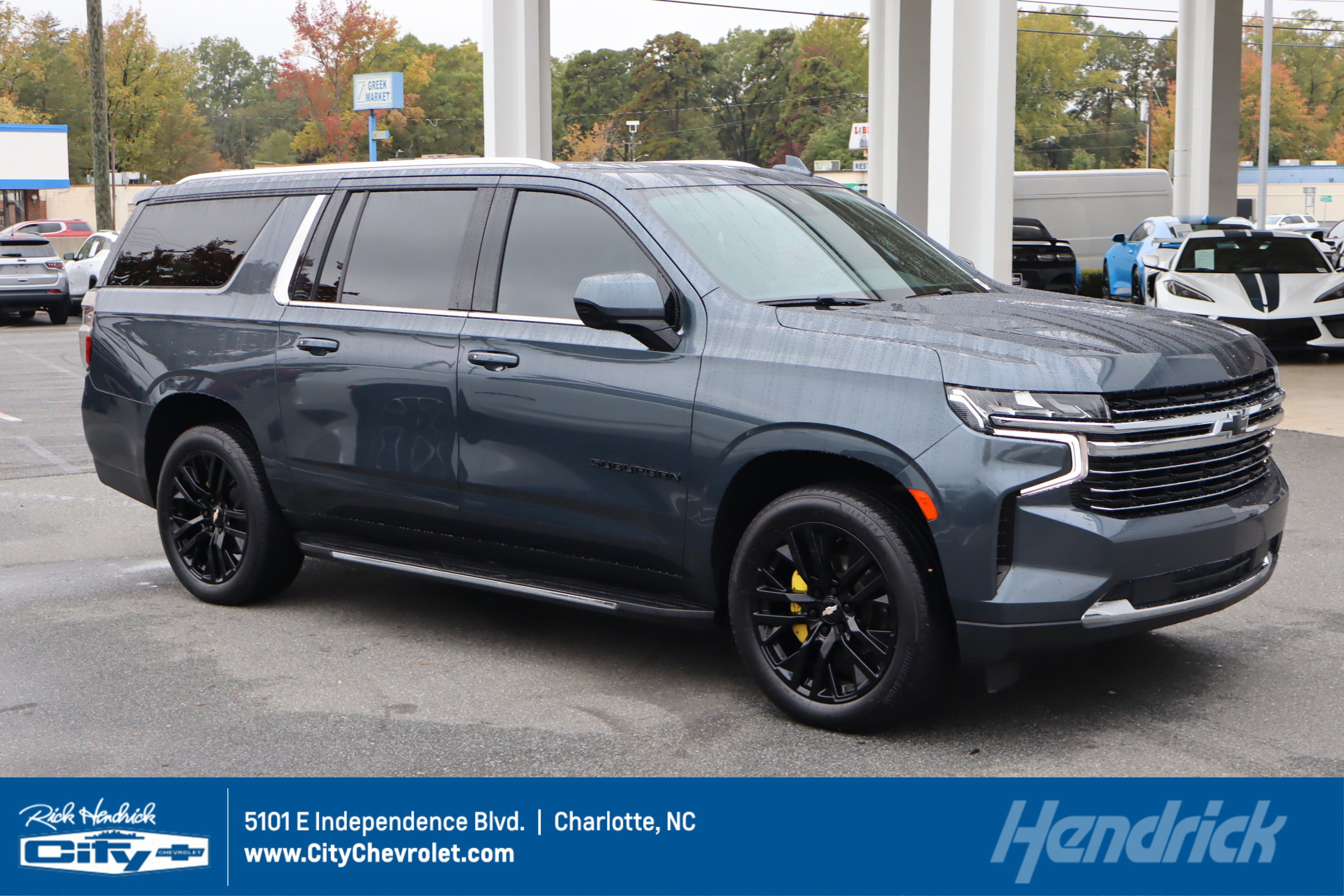 Used 2021 Chevrolet Suburban LT w/ Rear Media and Nav Package