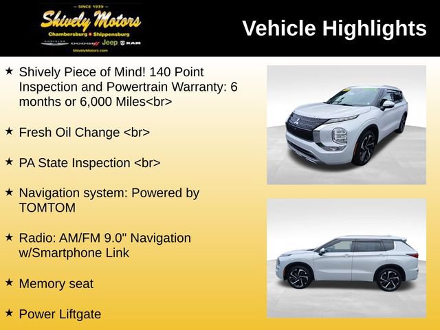 Used 2022 Mitsubishi Outlander SEL AWD/4WD image 7