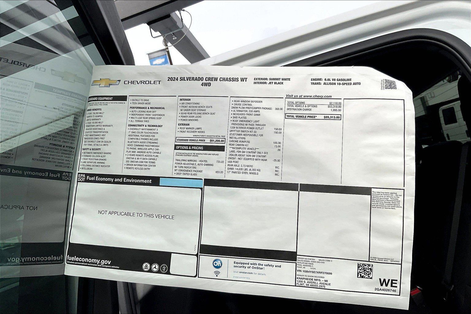 New 2024 Chevrolet Silverado 3500 W/T w/ WT Convenience Package image 14