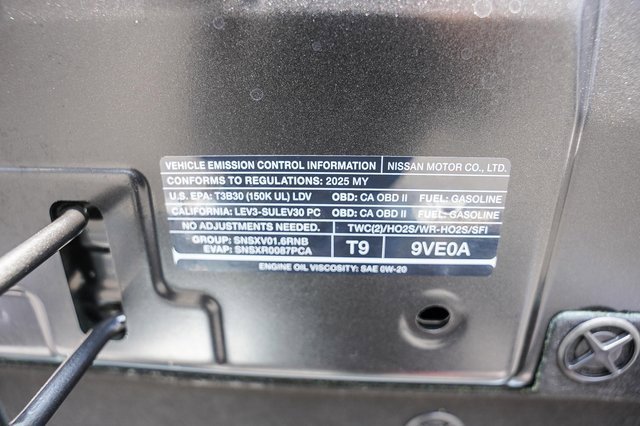 New 2025 Nissan Versa S w/ S Plus Package image 29