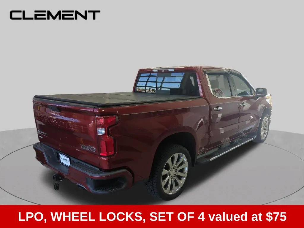 Used 2019 Chevrolet Silverado 1500 High Country w/ Technology Package AWD/4WD image 8
