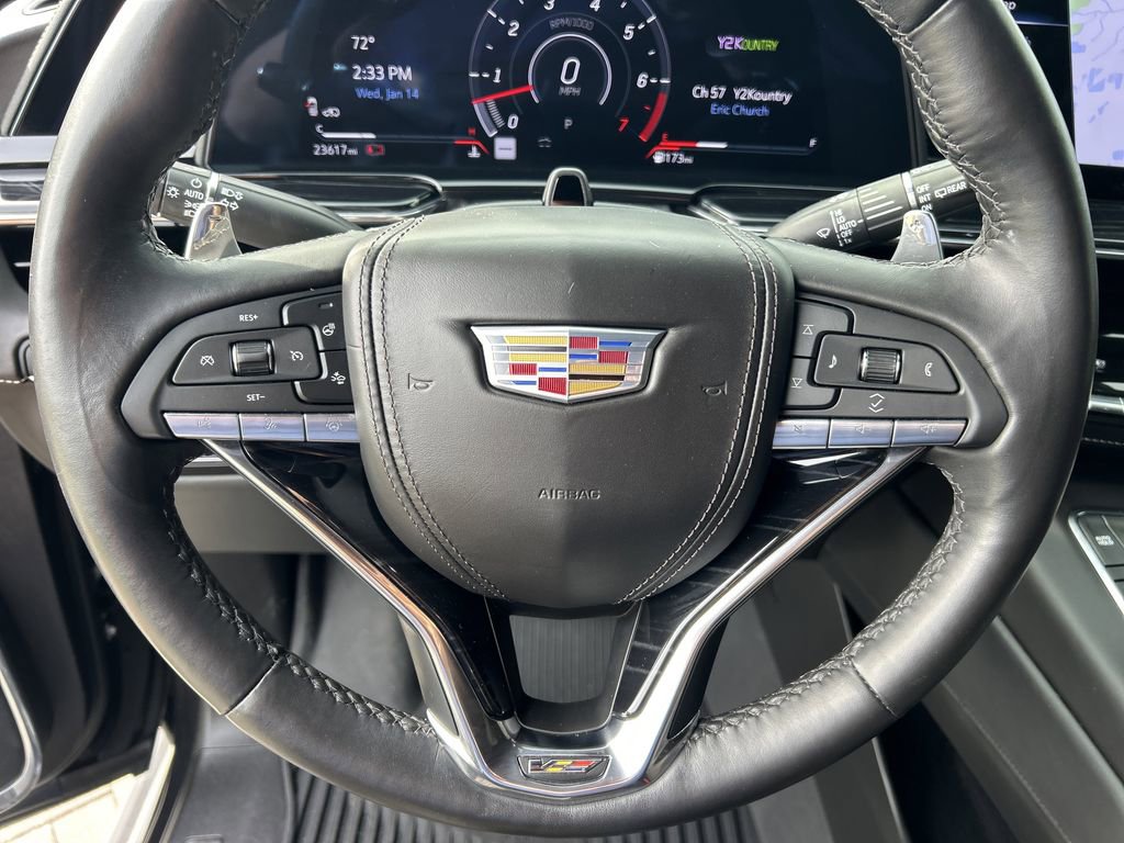 Certified 2024 Cadillac Escalade V w/ LPO, ONYX Package image 31