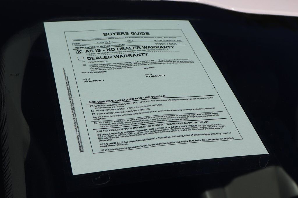 Used 2022 Ford F250 XL w/ STX Appearance Package AWD/4WD image 57