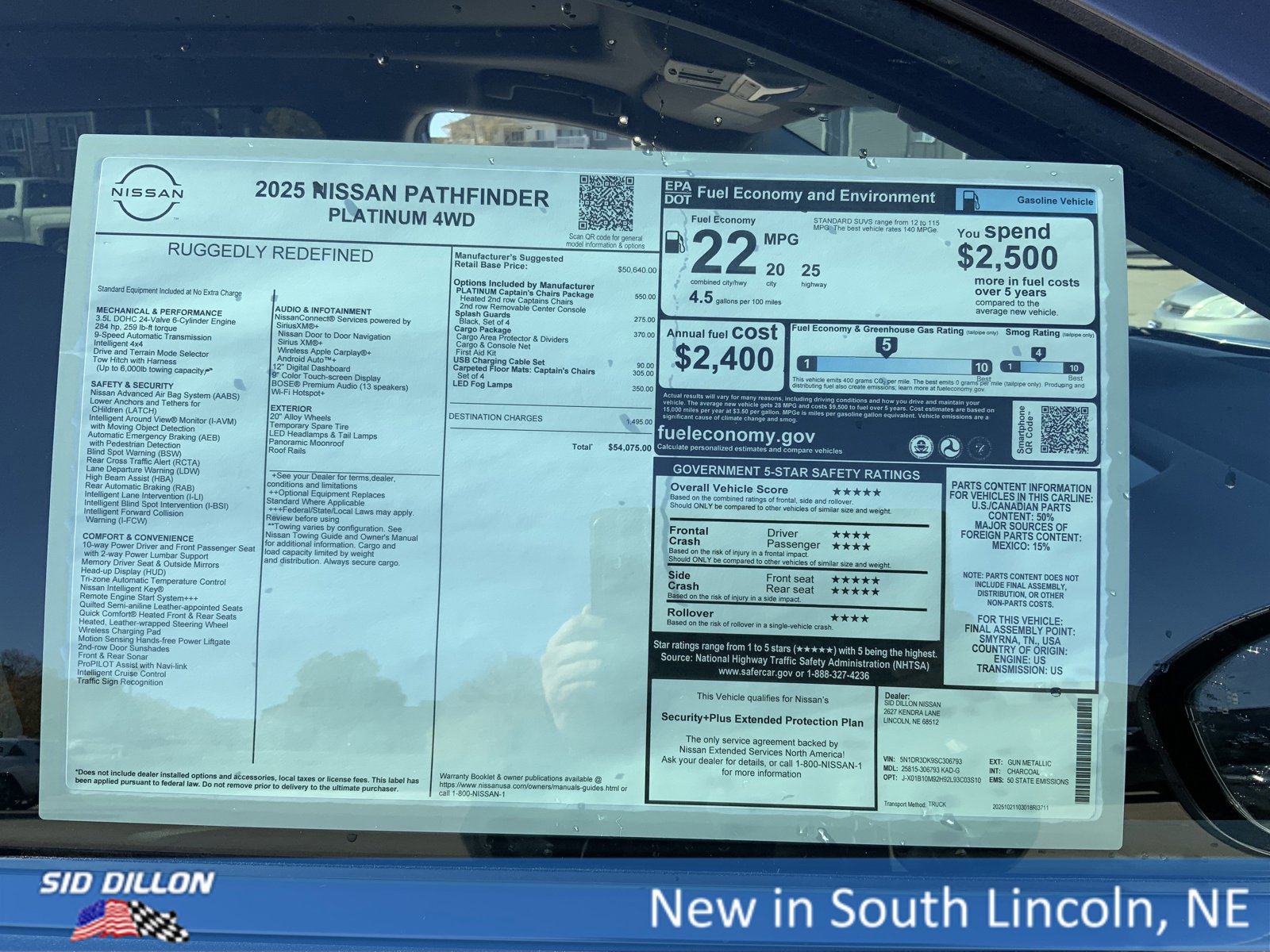 New 2025 Nissan Pathfinder Platinum image 13