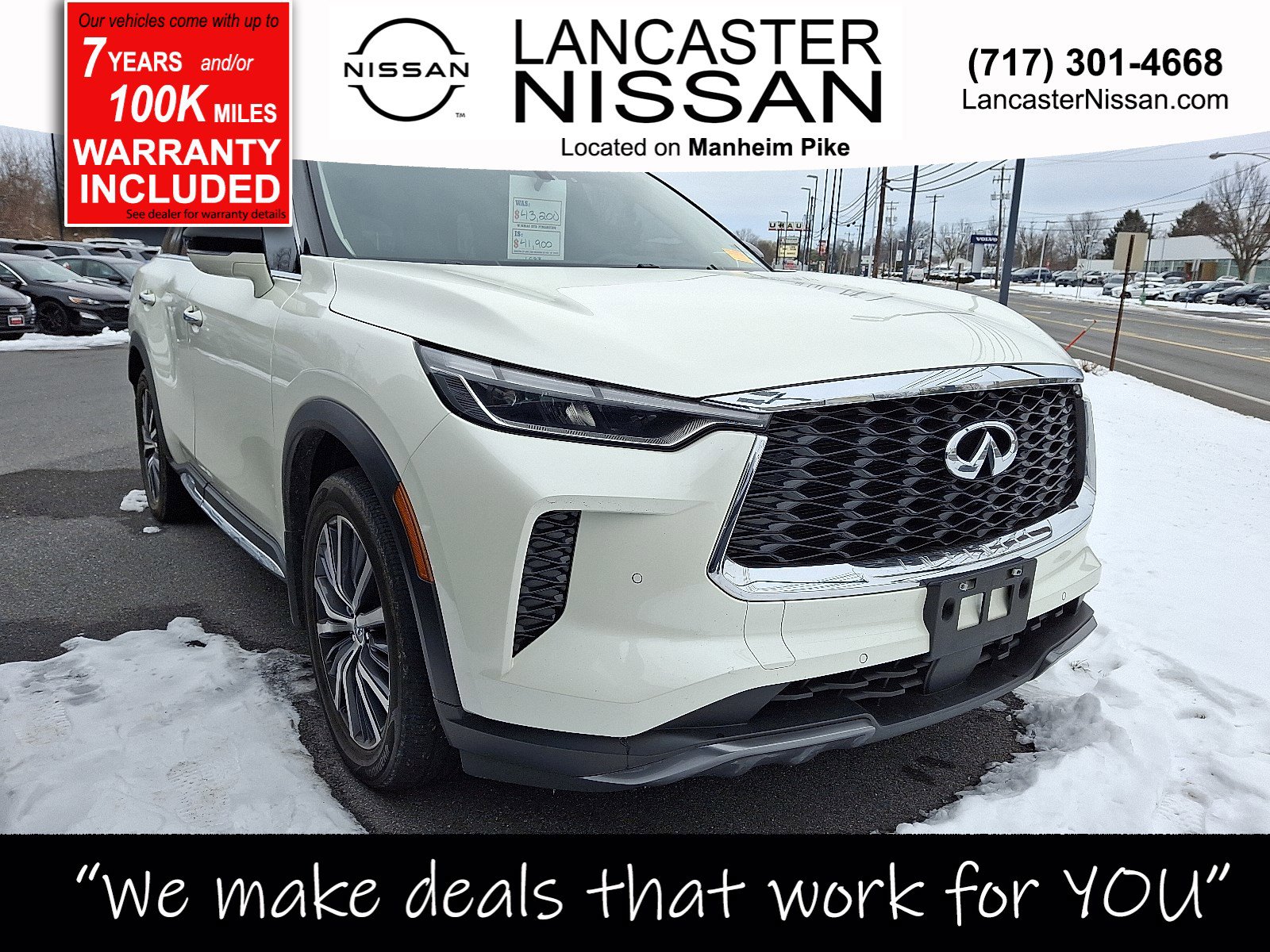 Used 2023 INFINITI QX60 Sensory w/ Cargo Package