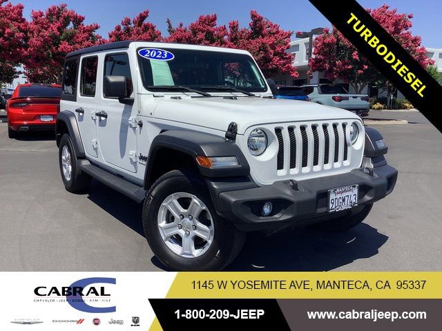 Used 2023 Jeep Wrangler Sport S image 1