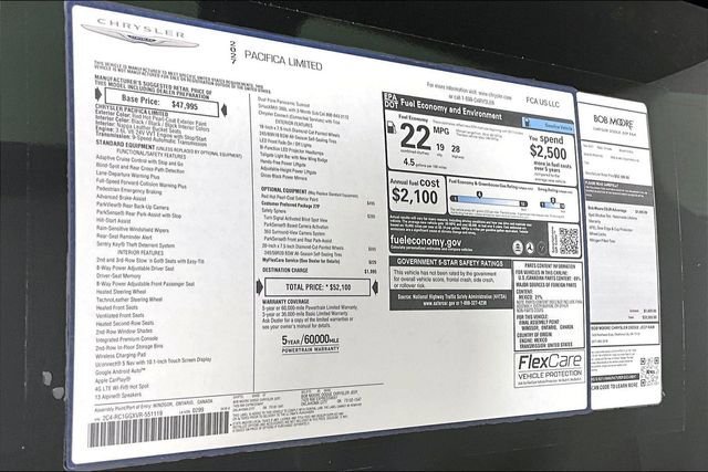 New 2027 Chrysler Pacifica Limited FWD image 14